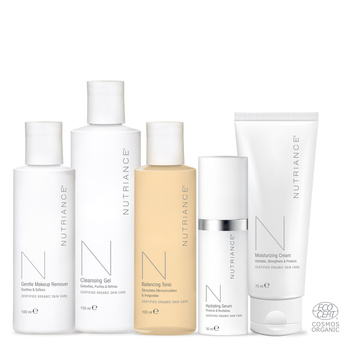 Nutriance Organic Set Woman, Combination to Oily skin